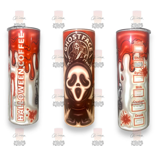 Ghostface Coffee Tumbler