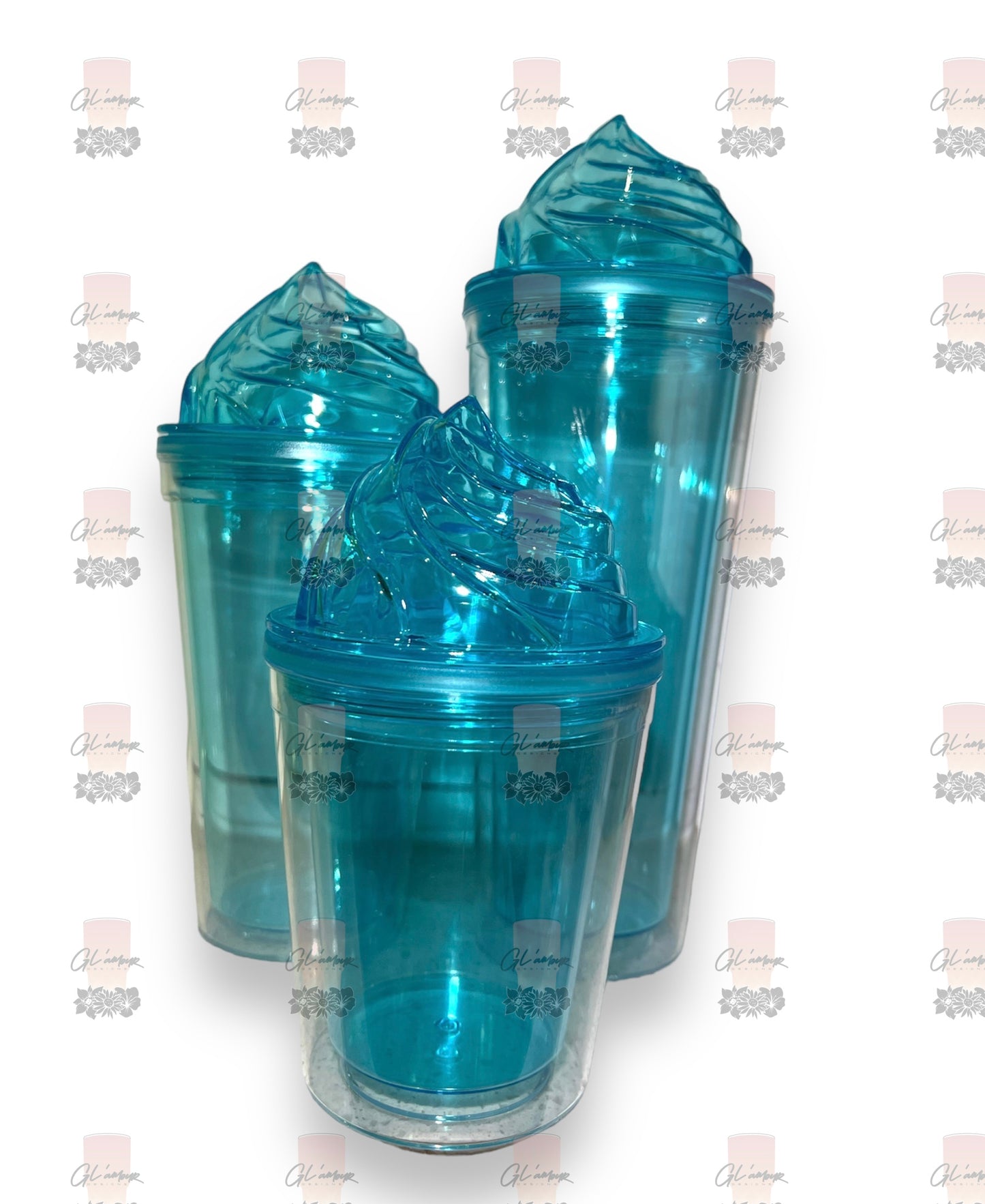 Colored Ice Cream Acrylic Tumbler Collection