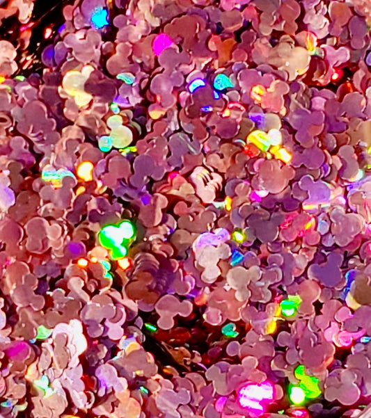 Rosie Holographic Mouse Glitter