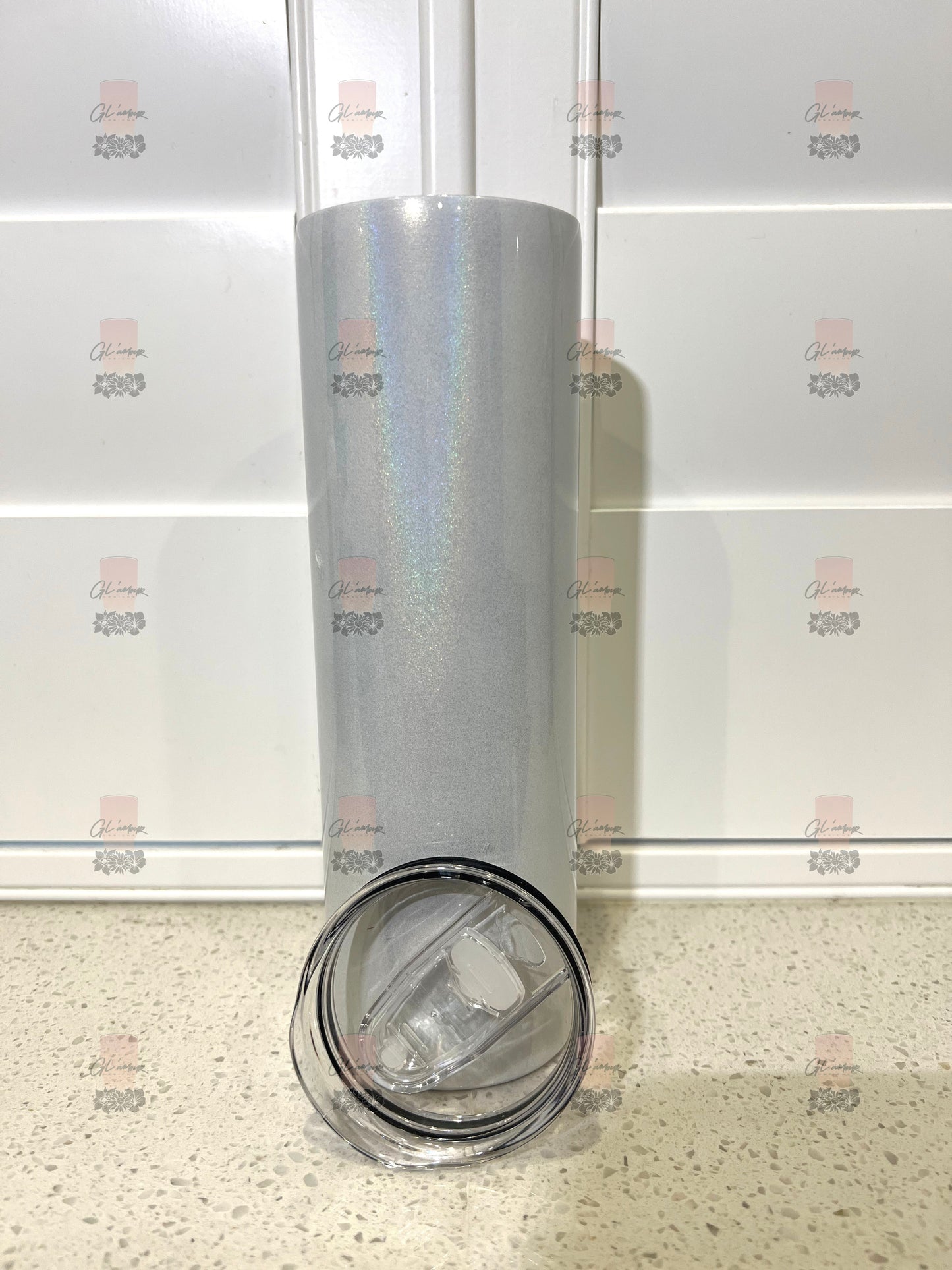 30 oz Glitter Sublimation Tumbler