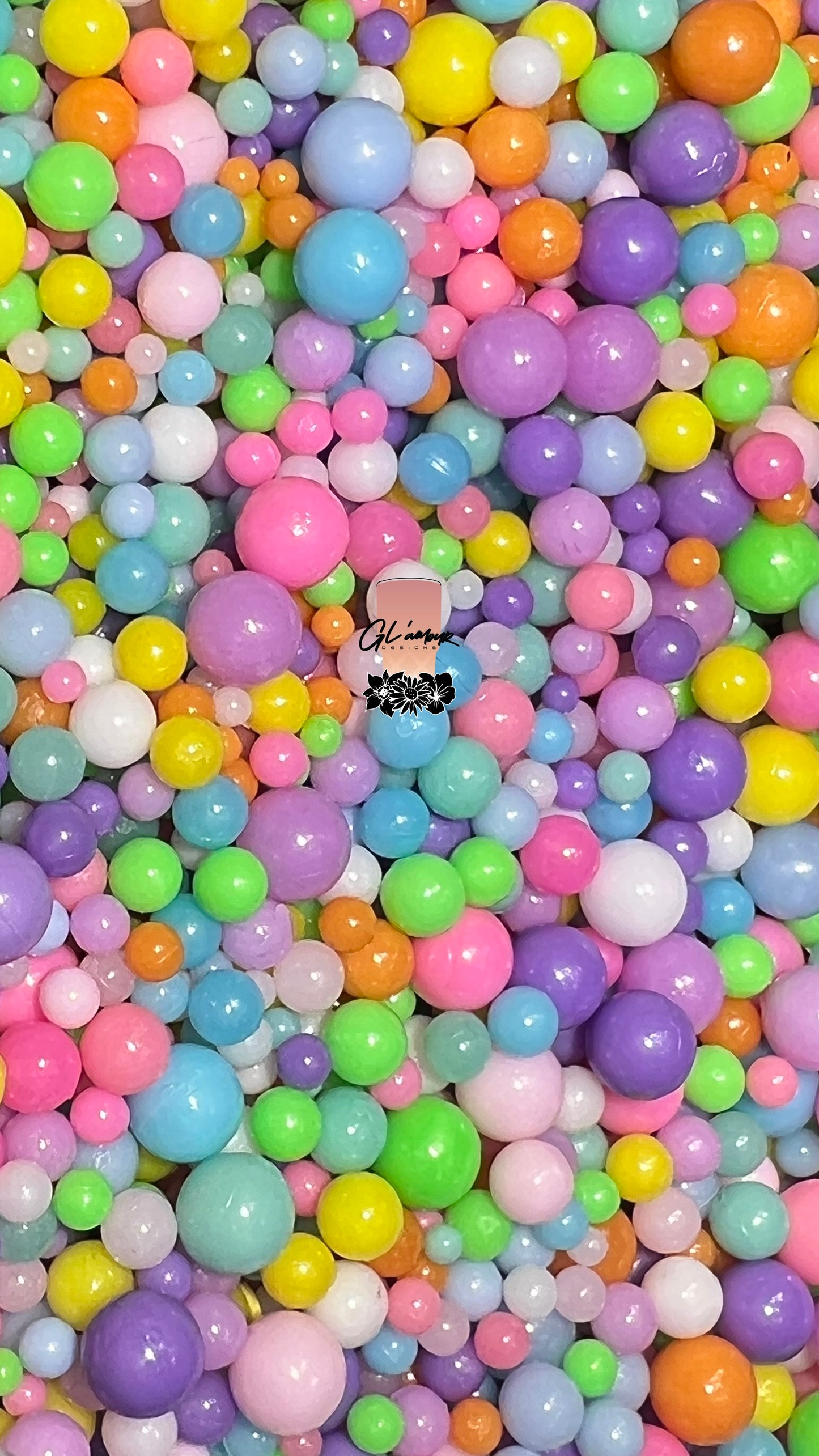 Colorful Bubbles/Beads Mixed Sizes