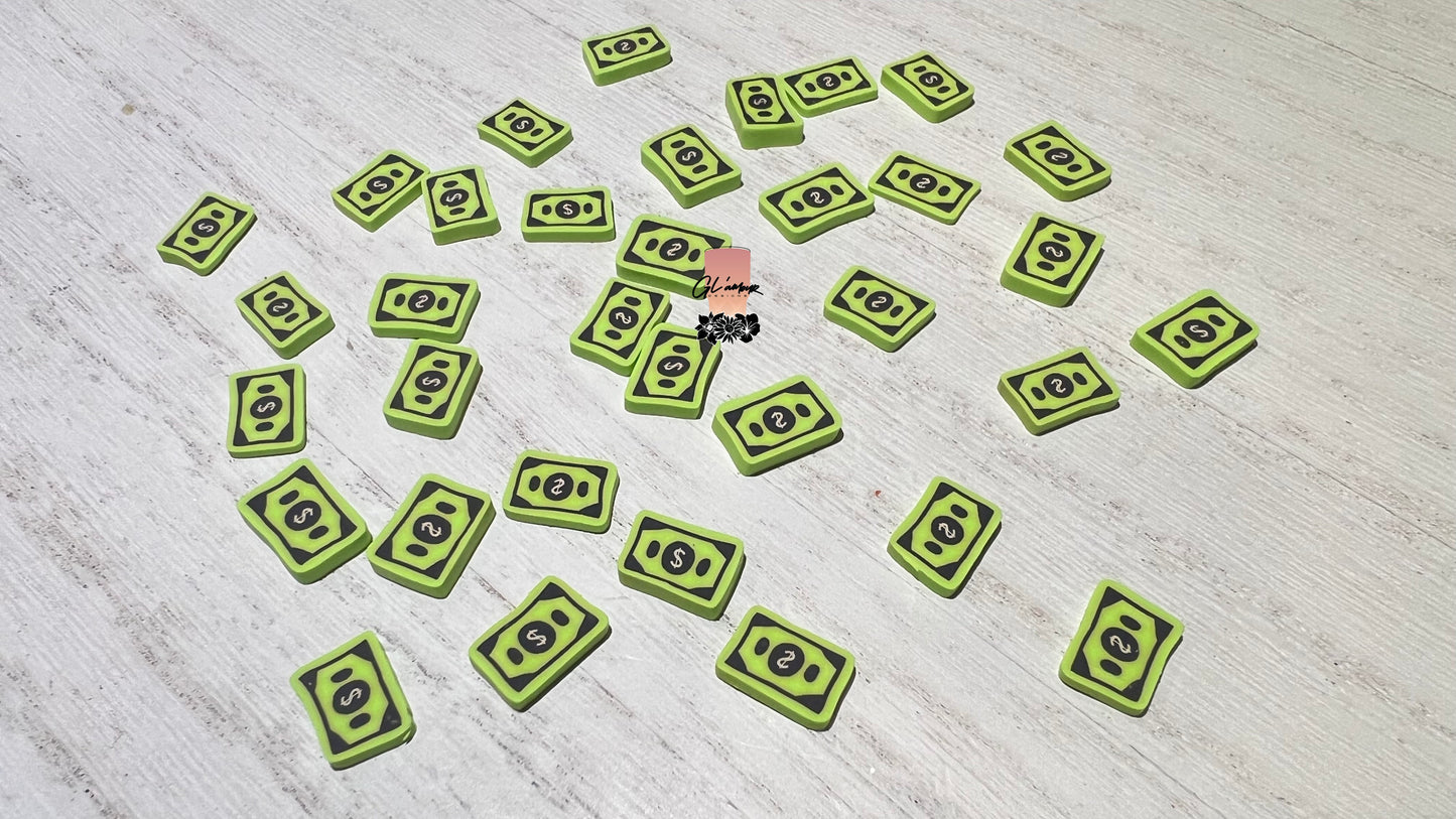Dollar Bill Polymer Slices- 10mm Large
