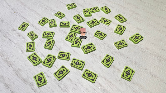 Dollar Bill Polymer Slices- 10mm Large