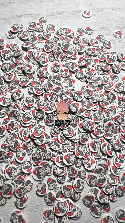 Elf's Face Polymer Slices -5mm Small