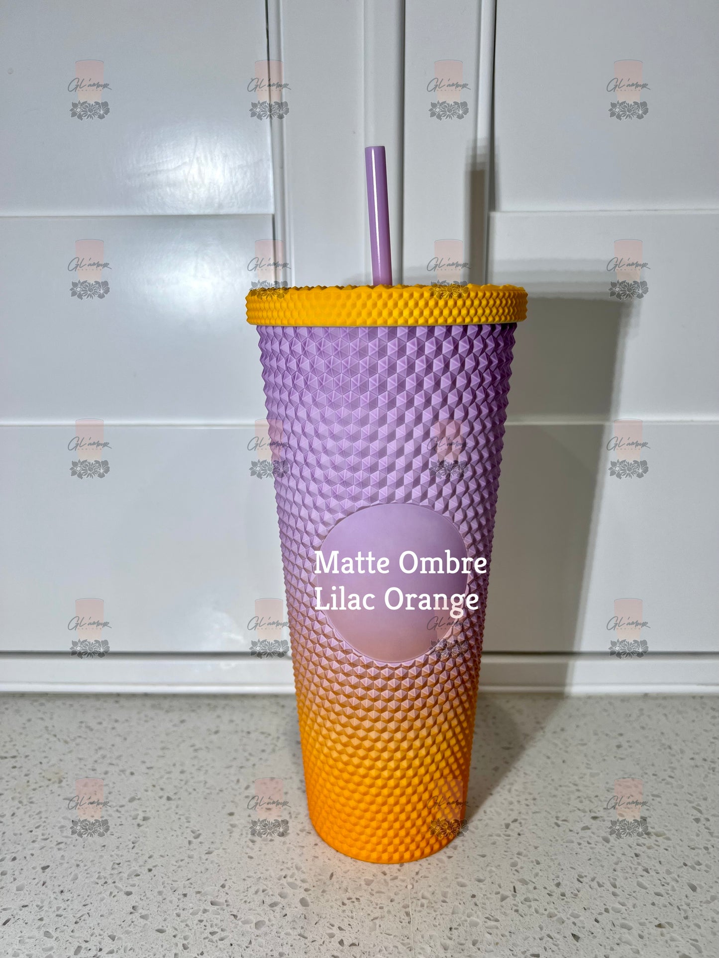 Matte Ombre Lilac/ Orange 24 oz