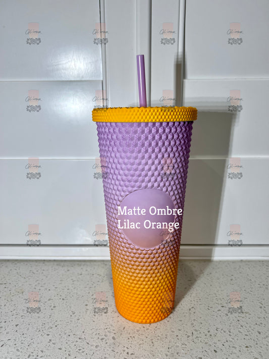 Matte Ombre Lilac/ Orange 24 oz