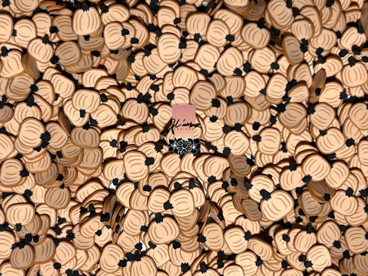 Titan Pumpkin Polymer Slices- 5mm Small