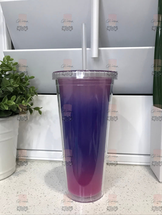Color Changing 24 oz Acrylic Tumbler