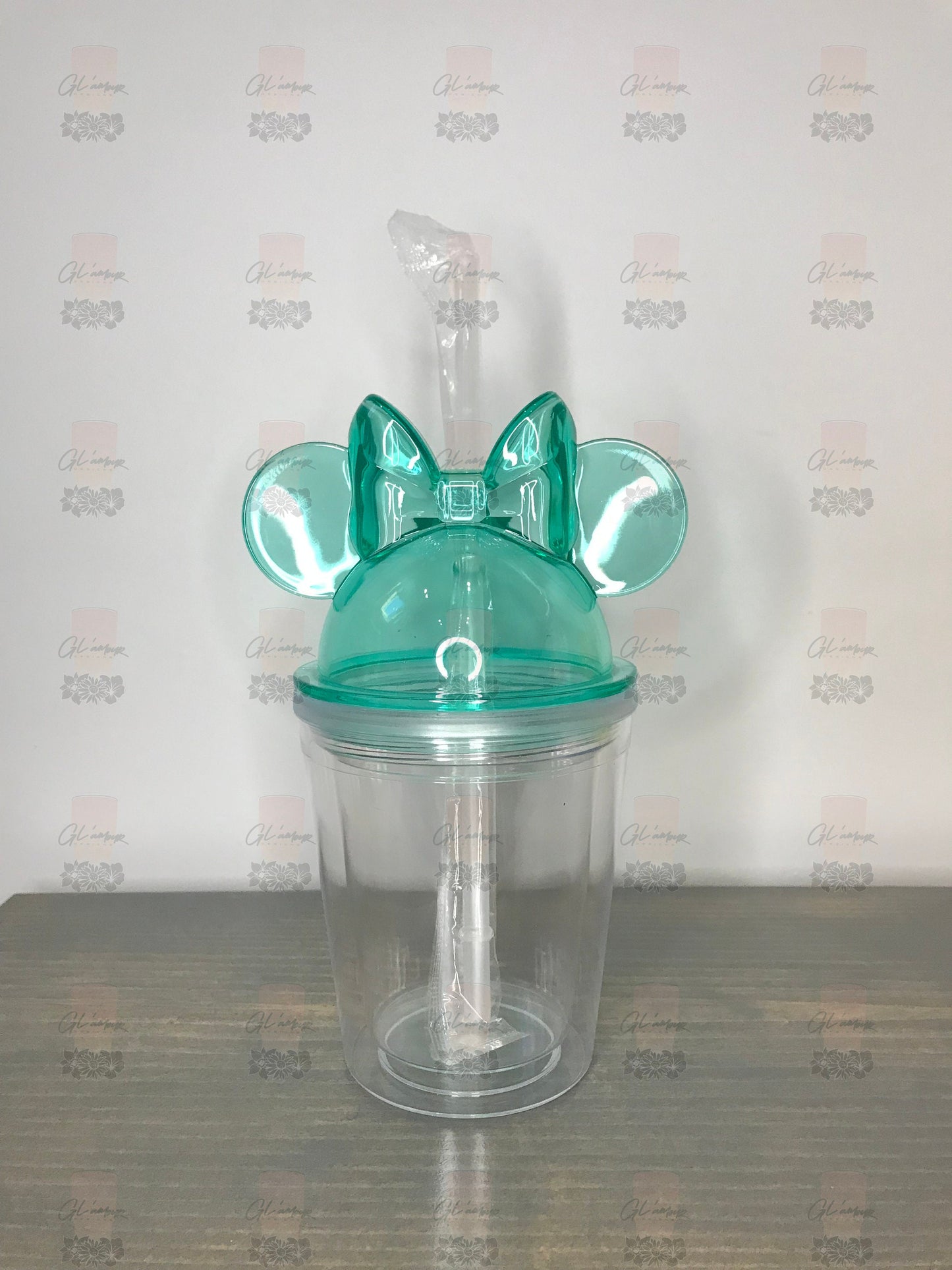 12 oz Mouse Bow Acrylic Tumbler