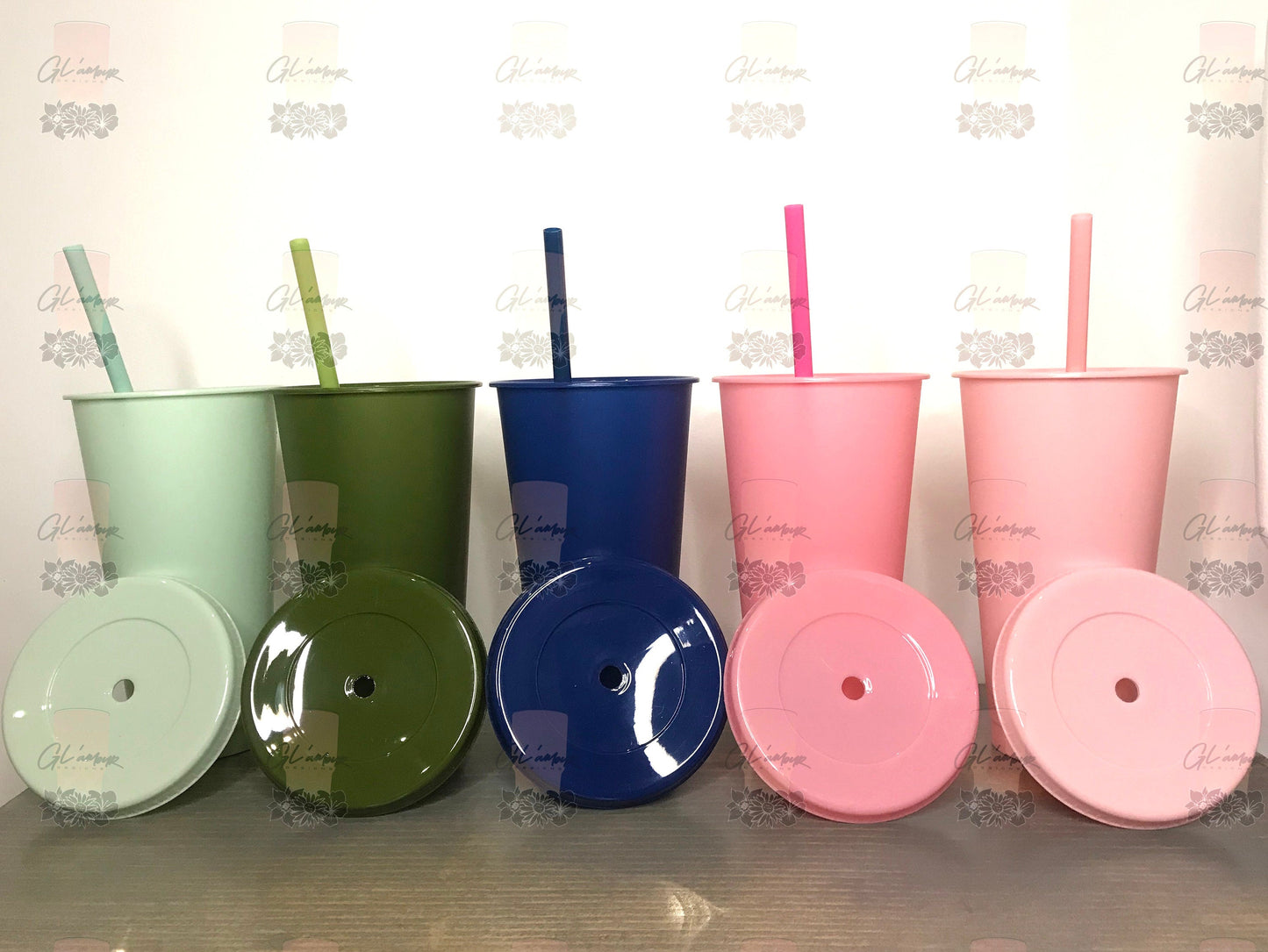 24 oz Tropical Cold Cups