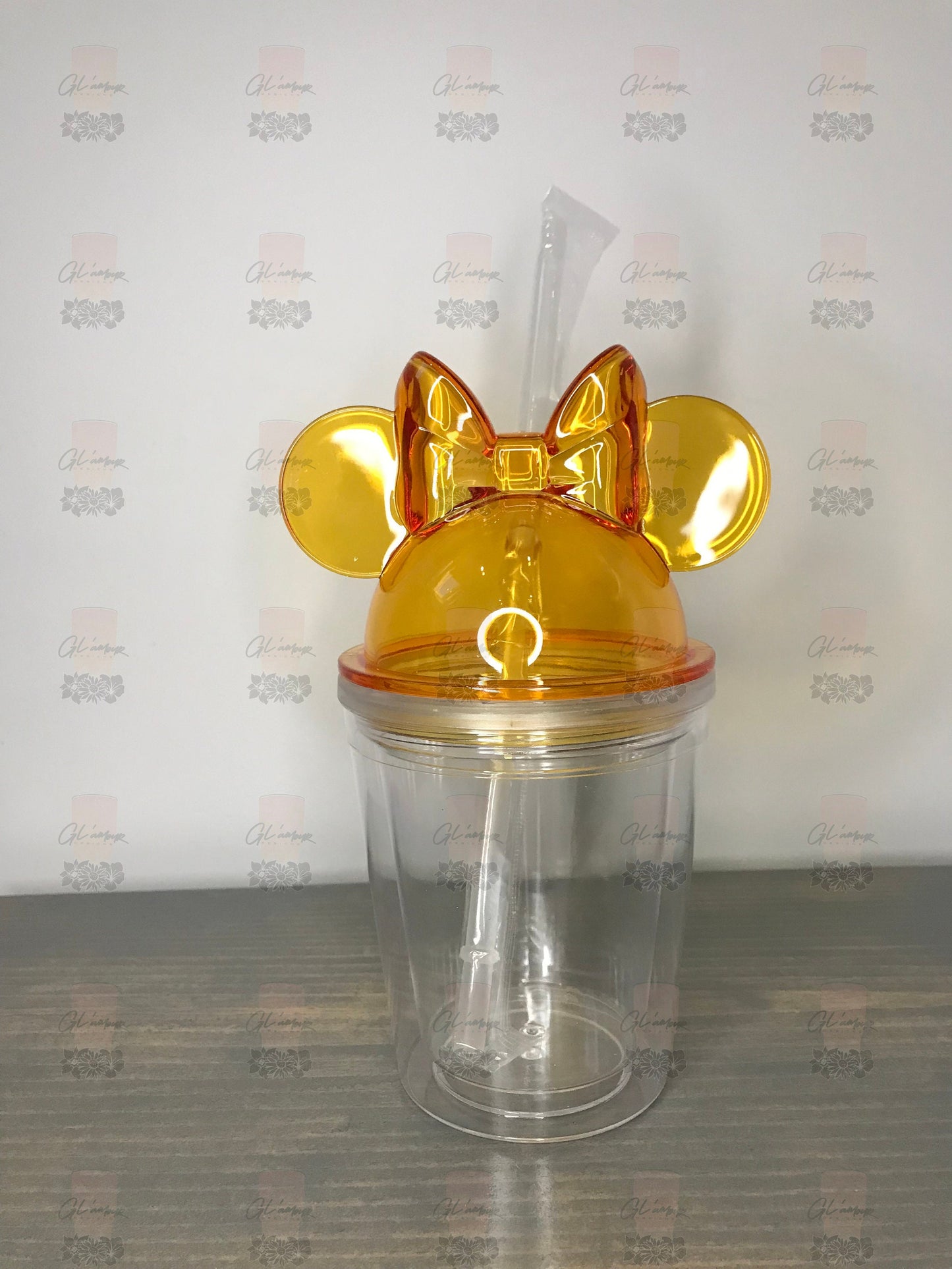 12 oz Mouse Bow Acrylic Tumbler