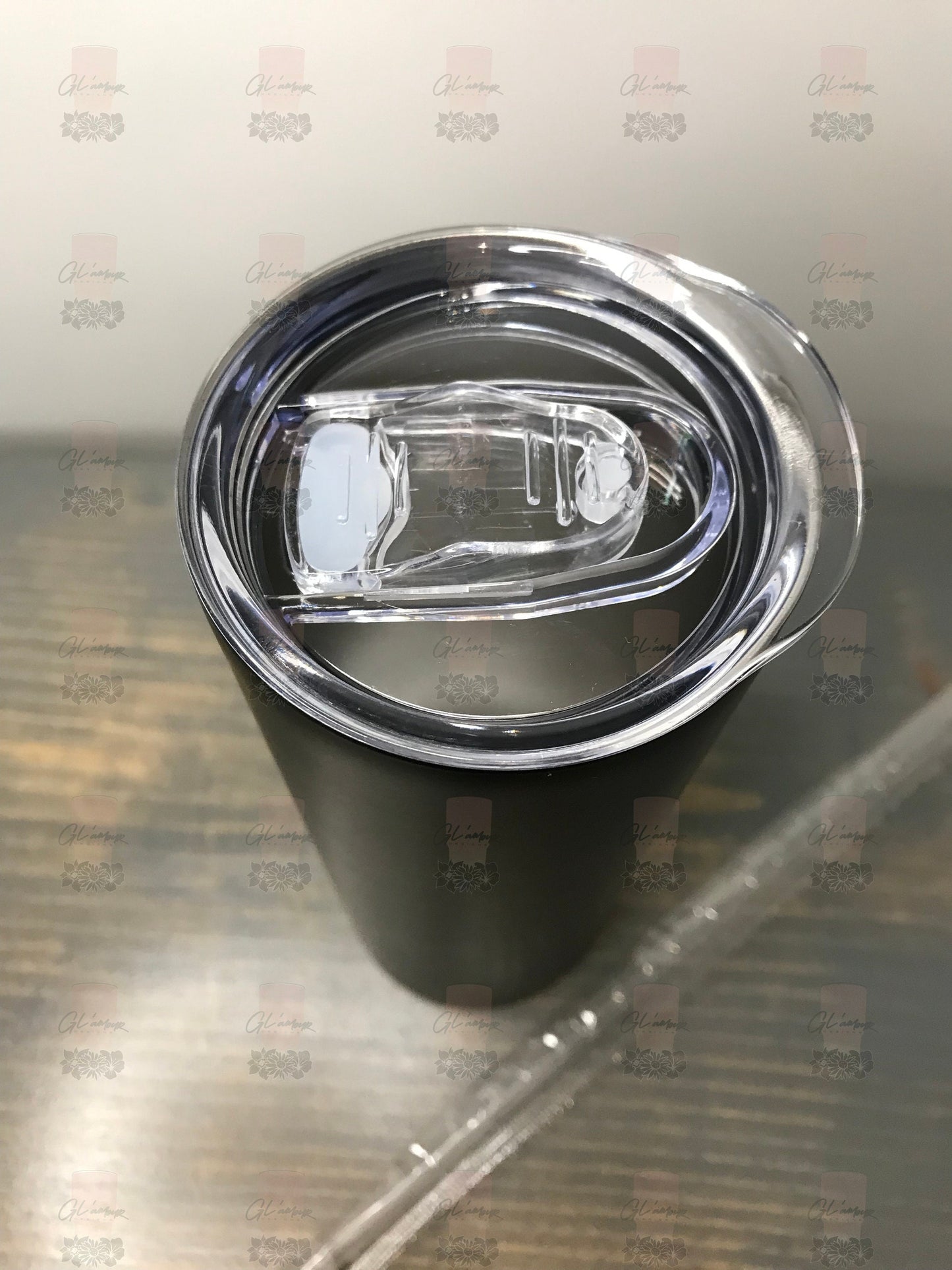 Matte Black 20 oz Skinny Stainless Tumbler