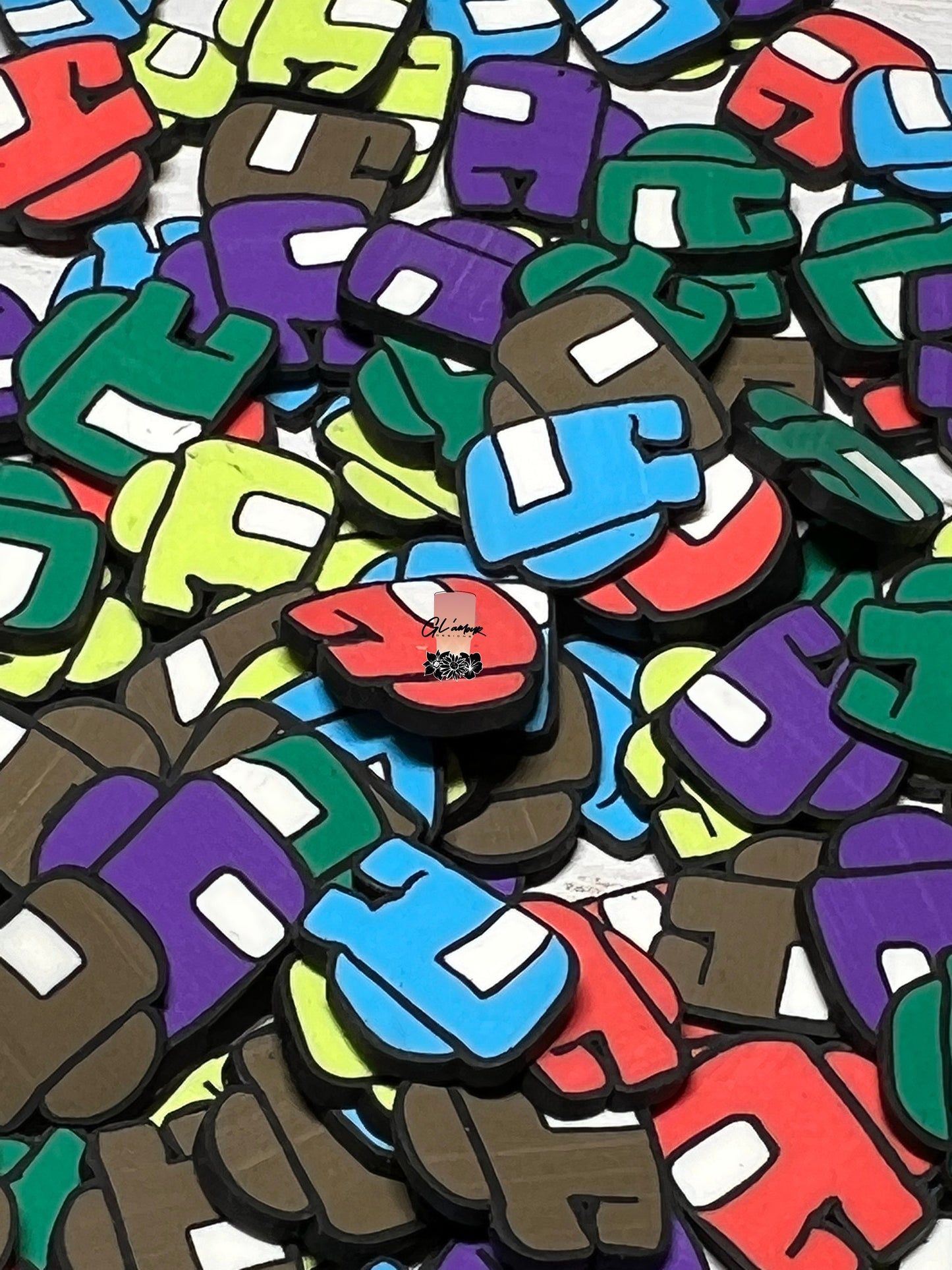 Among Us Polymer Slices - large 10mm