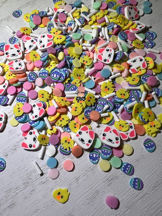 Rabbit Head Mix Polymer Slices