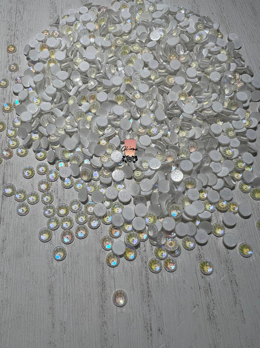 Glow in The Dark White Rhinestones - 1,440 pcs