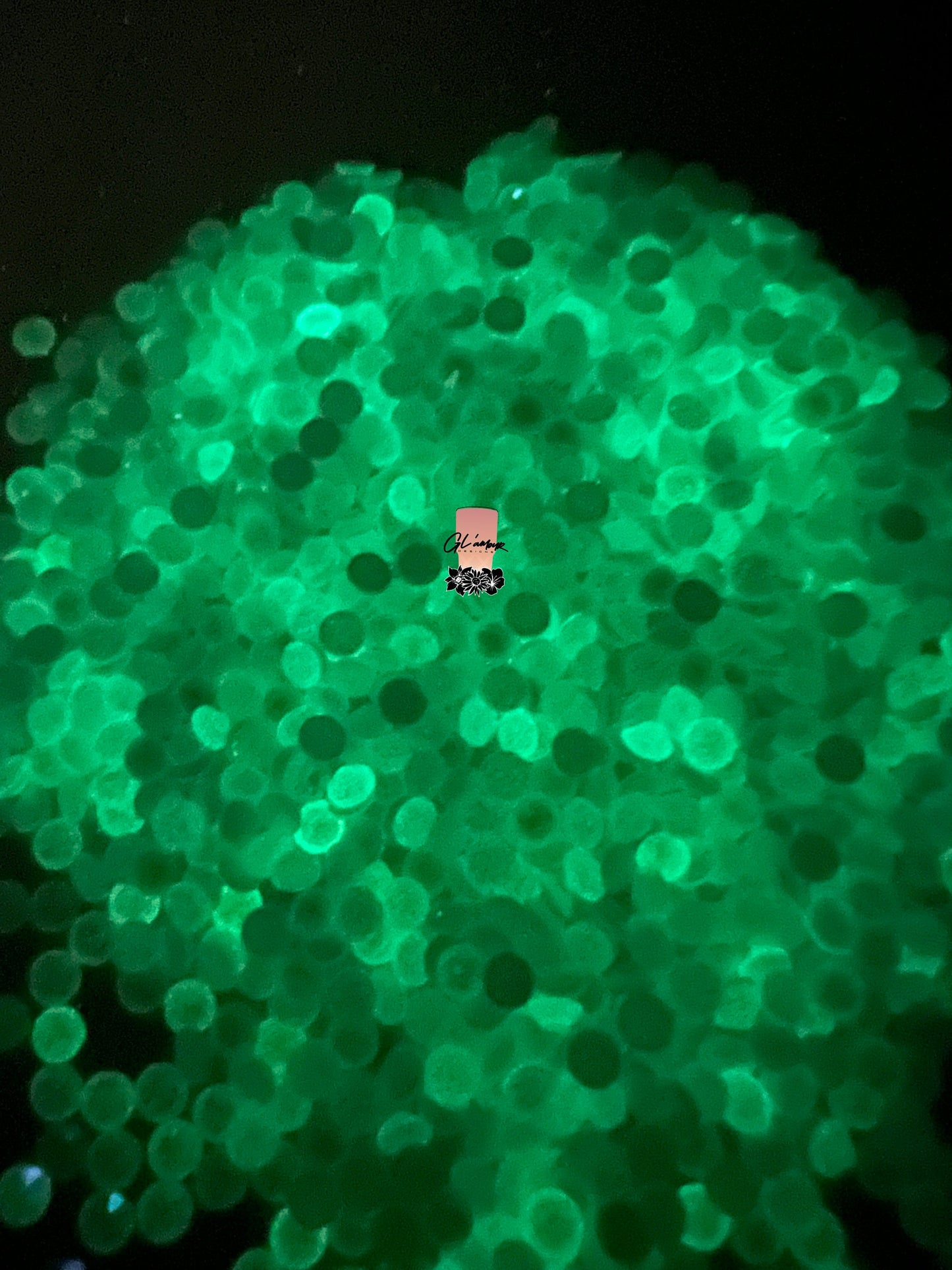 Glow in The Dark White Rhinestones - 1,440 pcs