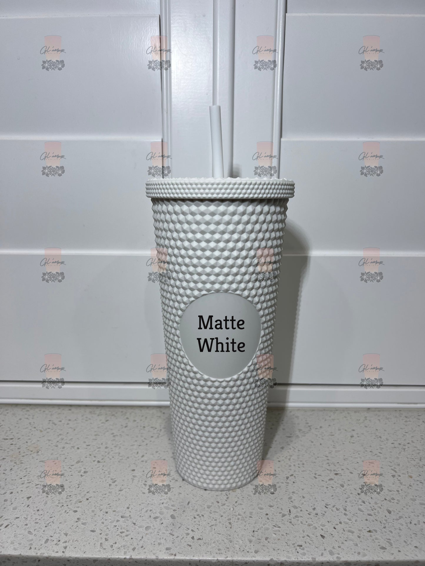 Matte White 24 oz
