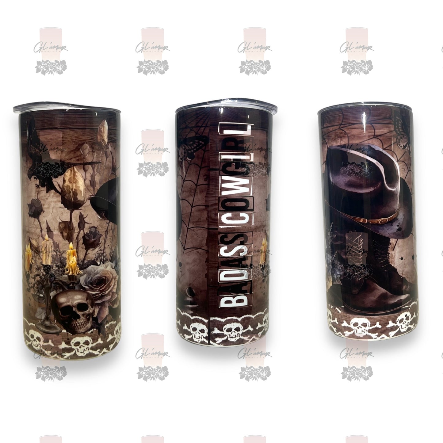 Bad-Ass Cowgirl Tumbler