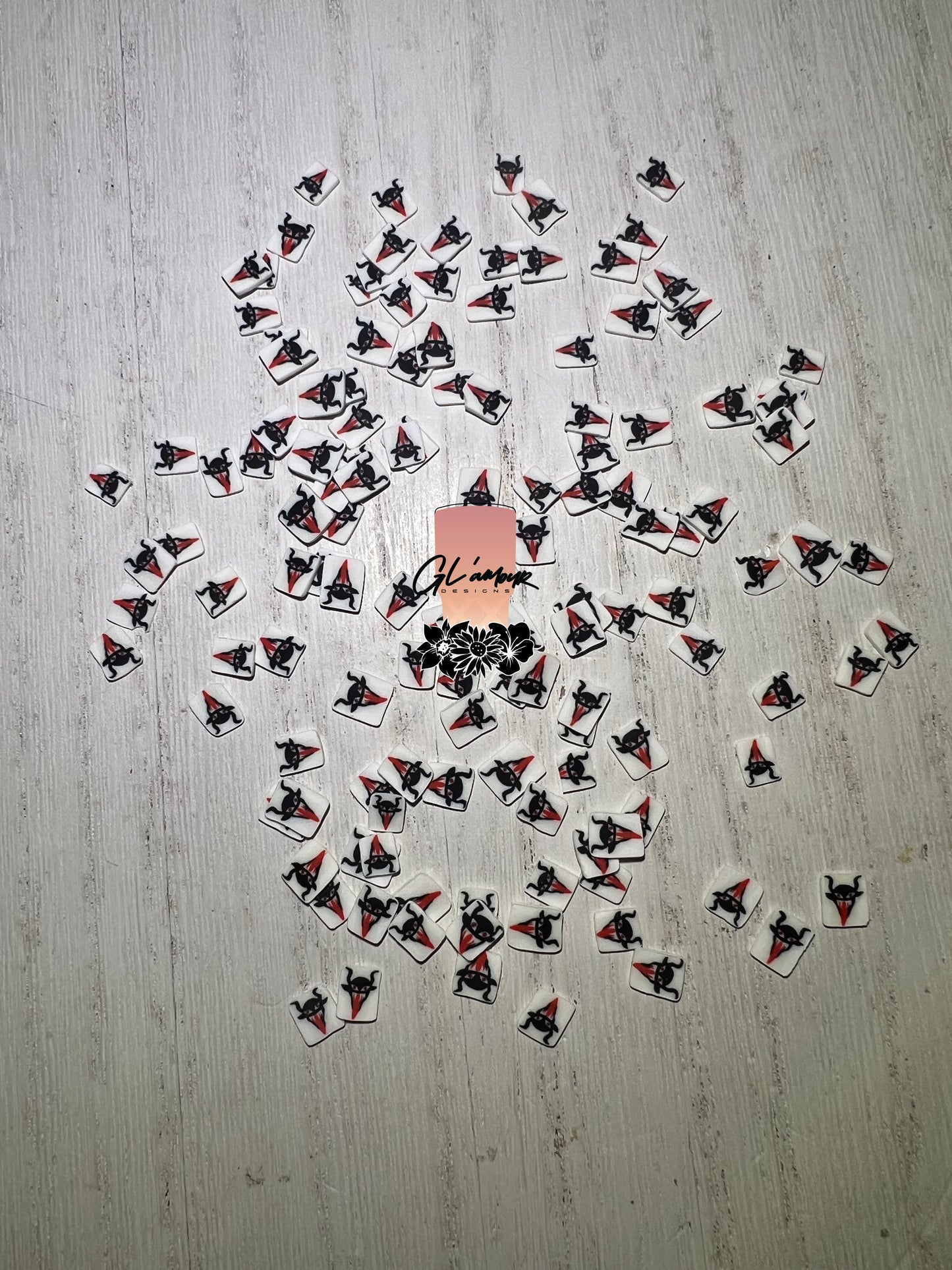 Evil Mask Polymer Slices - 5mm Small