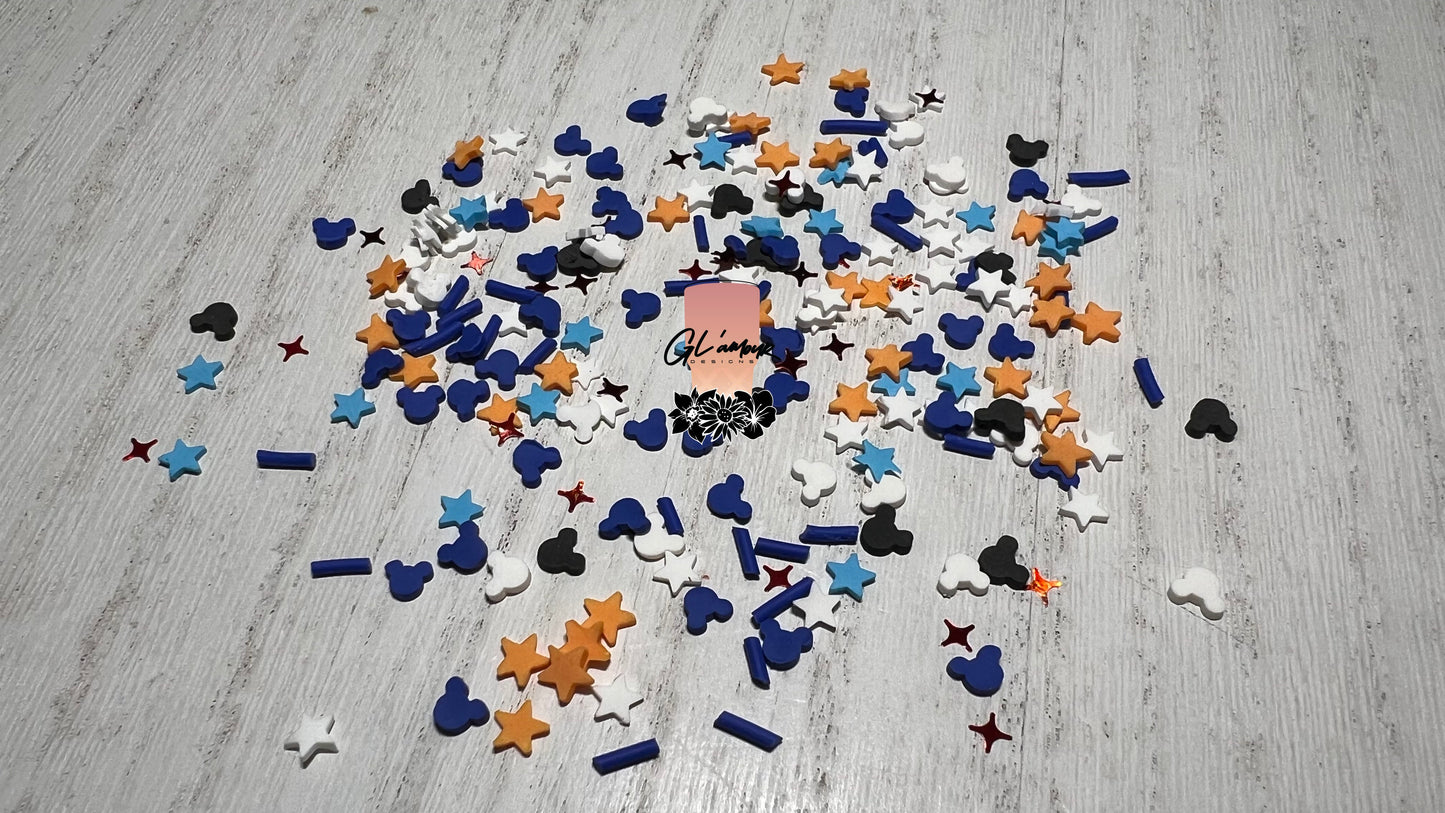 Magical Mouse Mix Polymer Slices - 5mm Small