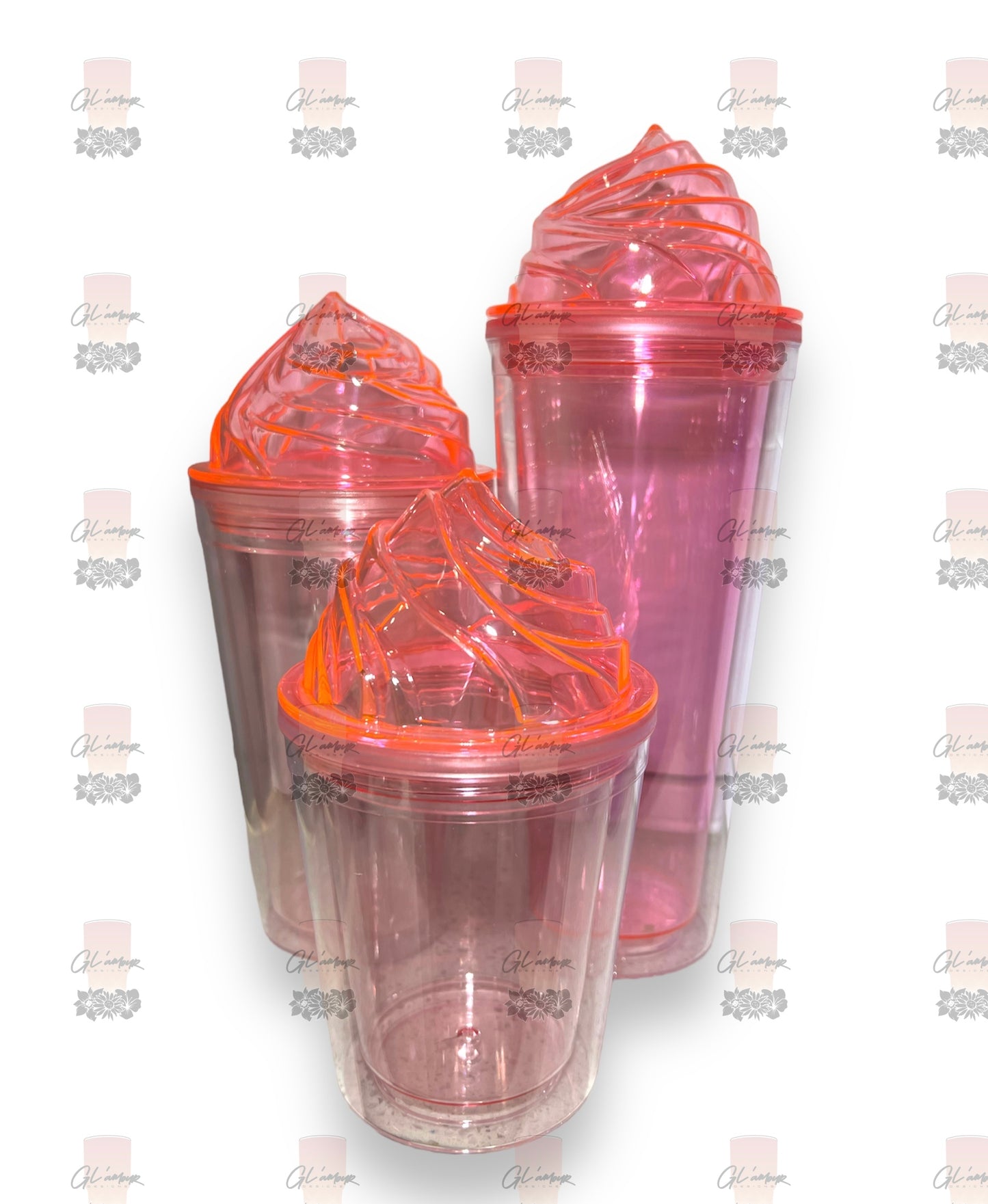 Colored Ice Cream Acrylic Tumbler Collection