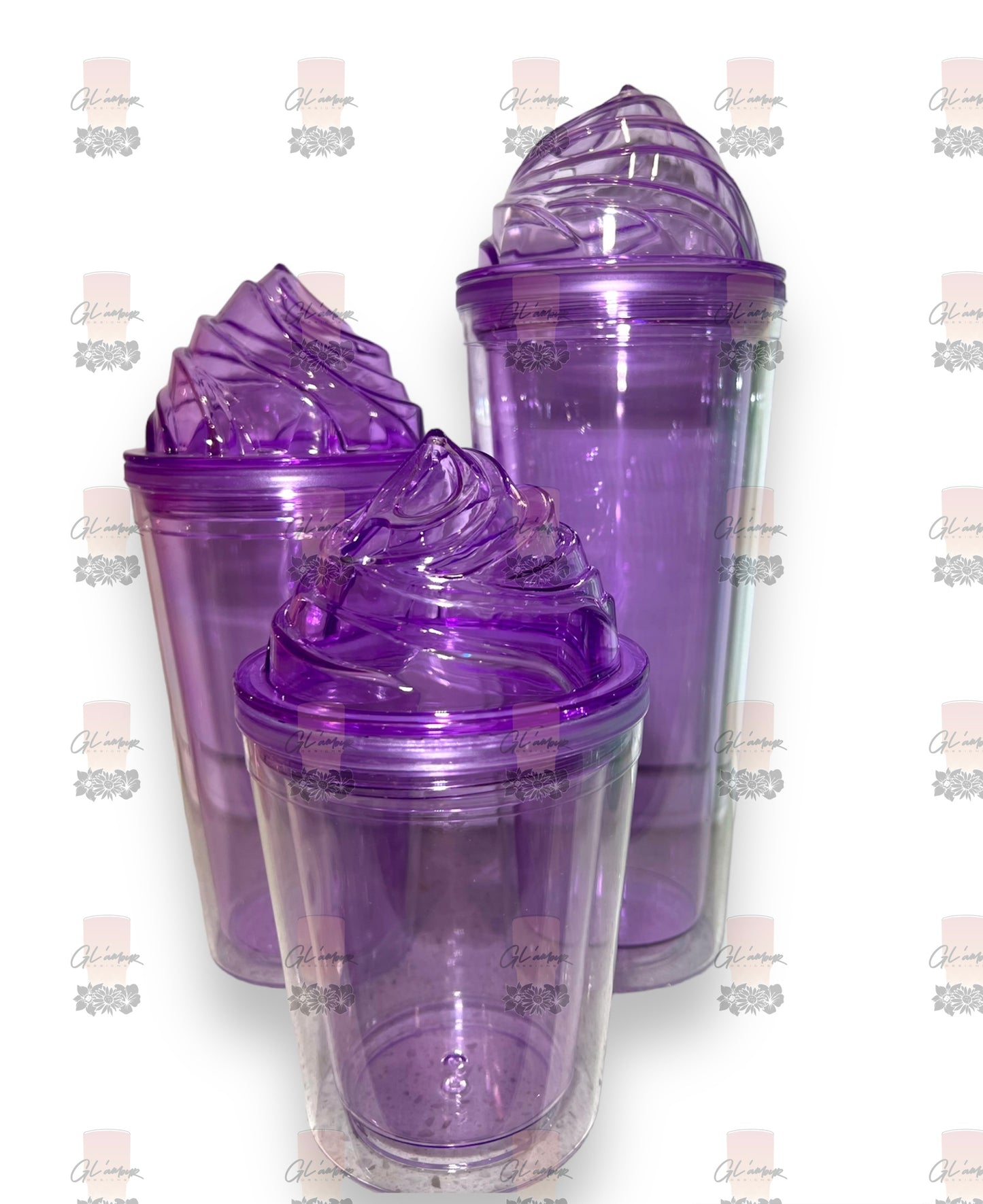 Colored Ice Cream Acrylic Tumbler Collection