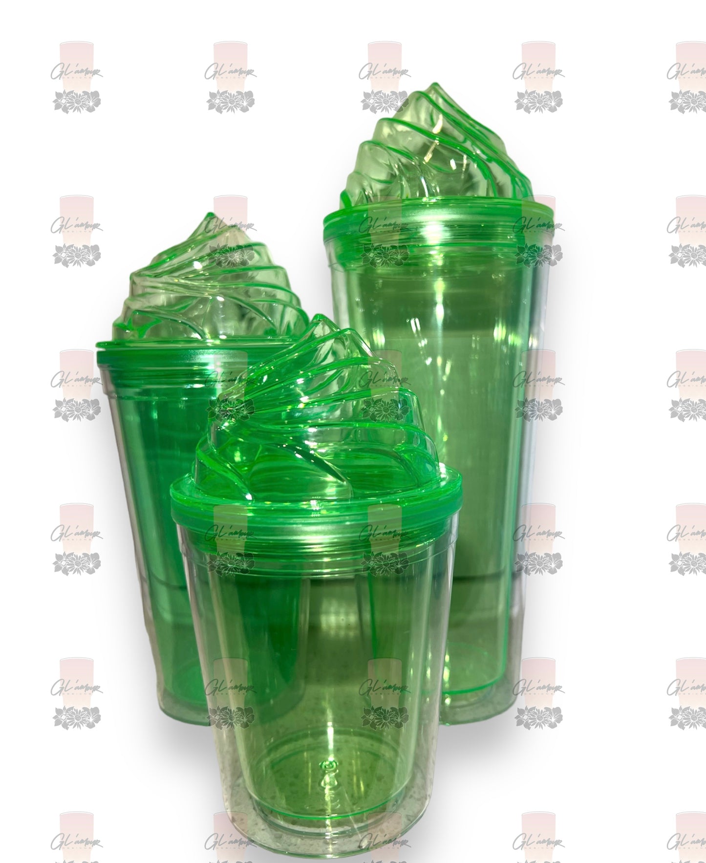 Colored Ice Cream Acrylic Tumbler Collection