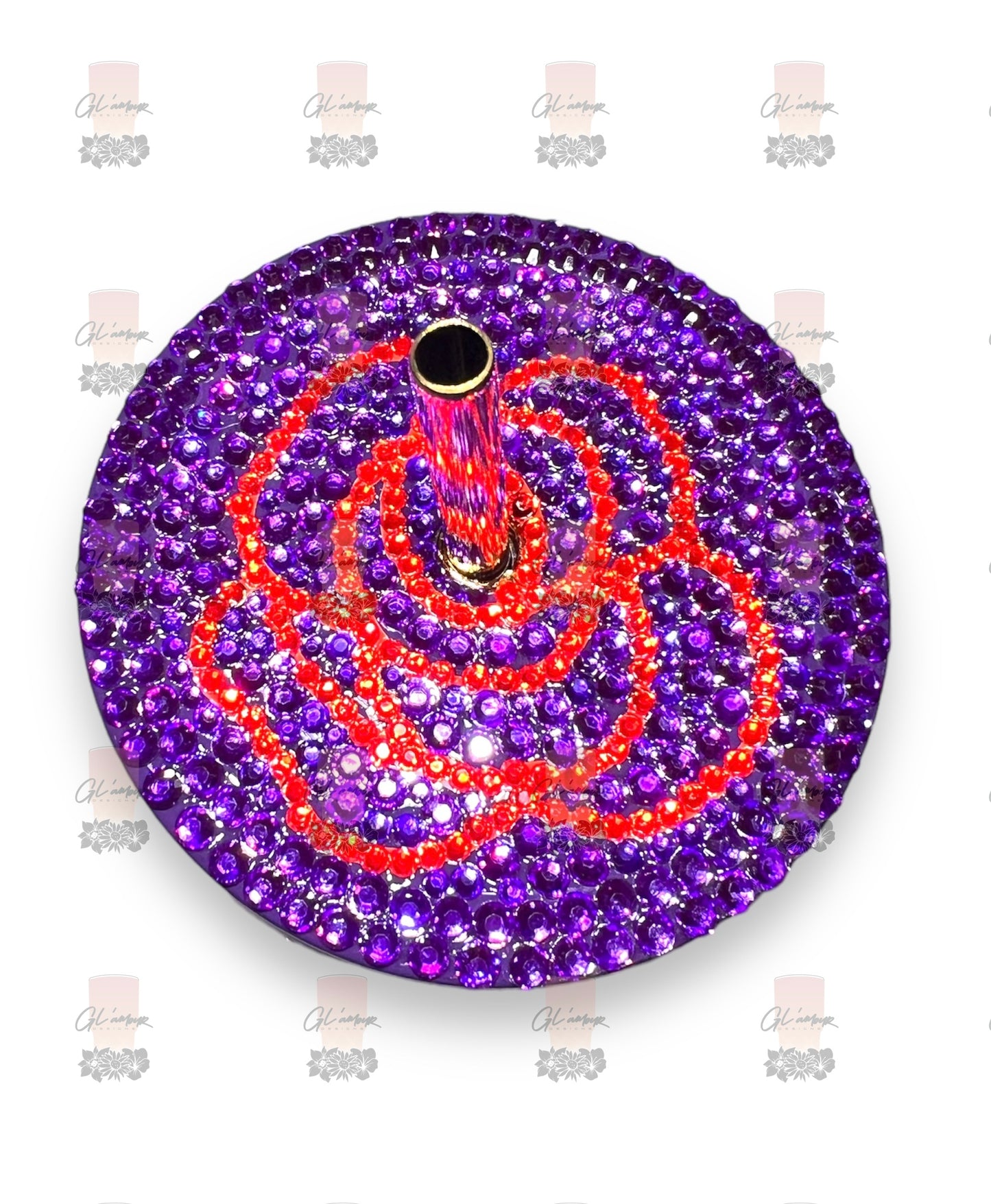 Purple Bling 25 oz Tumbler