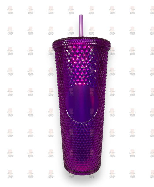 Rhubard Purple Holographic Stud 24 oz