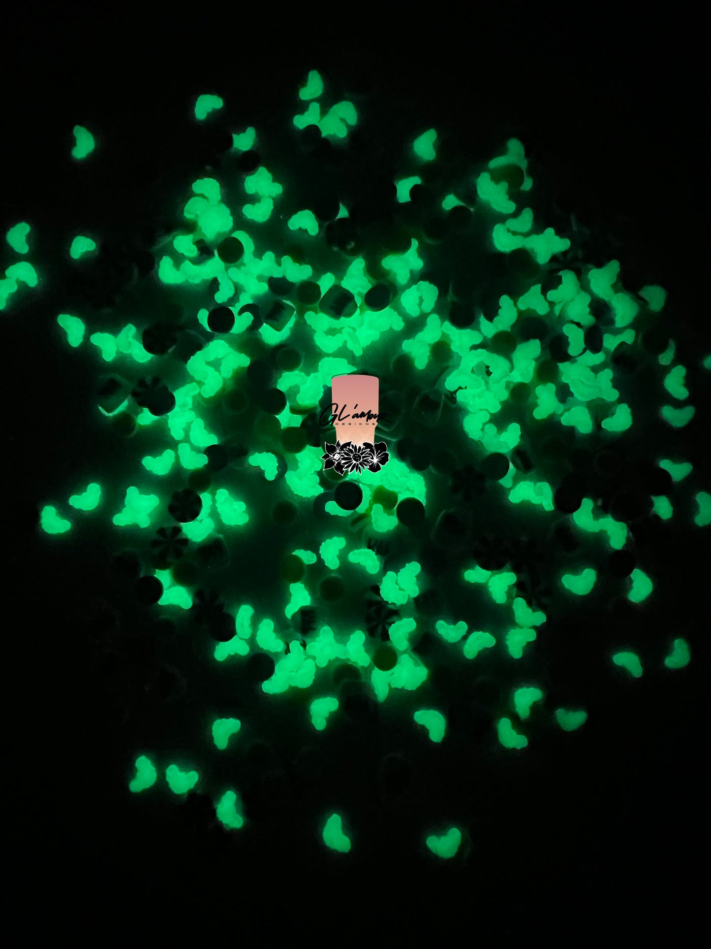 Showtime Glow Mix Polymer Slices - 5mm Small