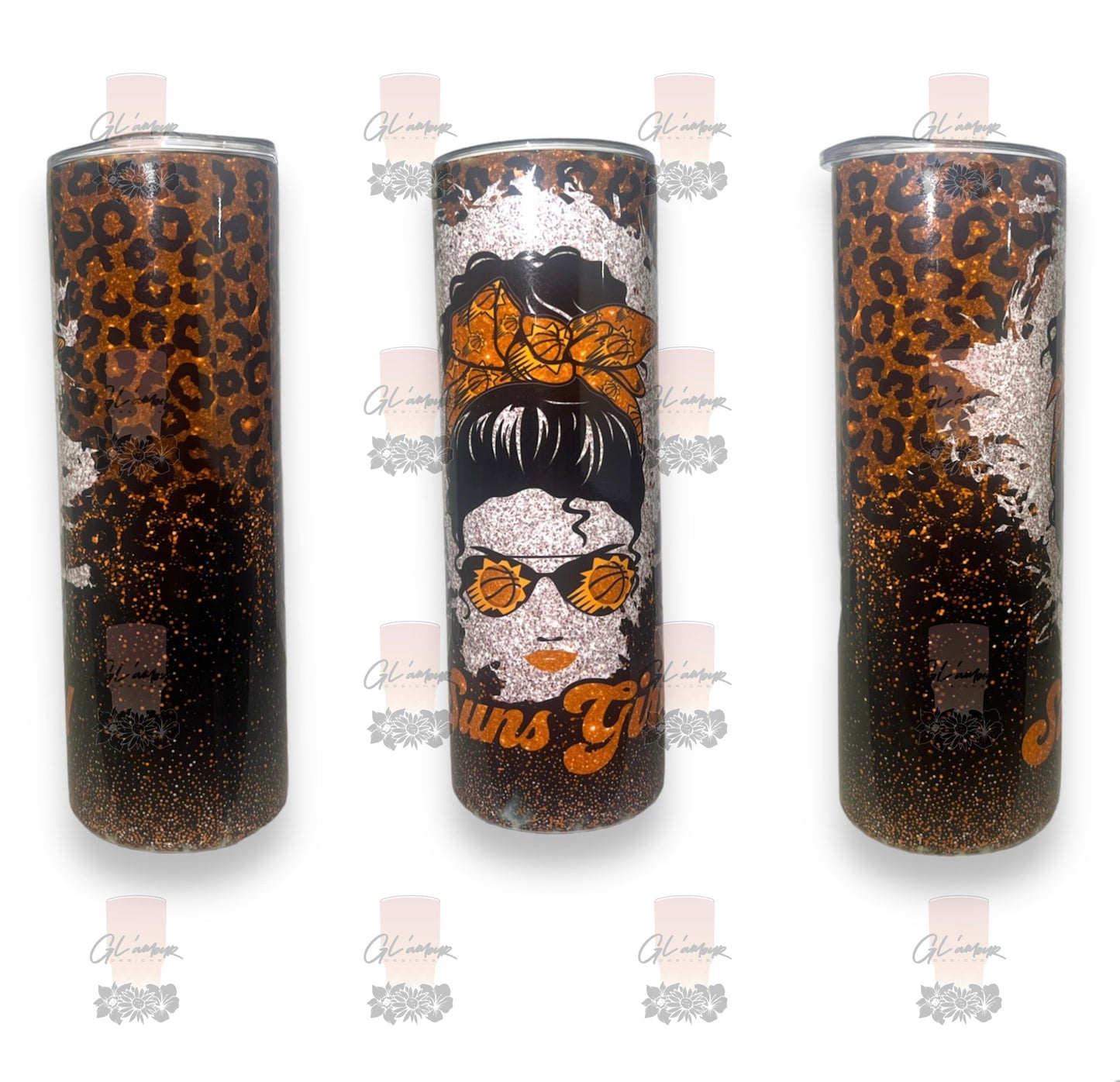 Suns Girl Leopard Tumbler