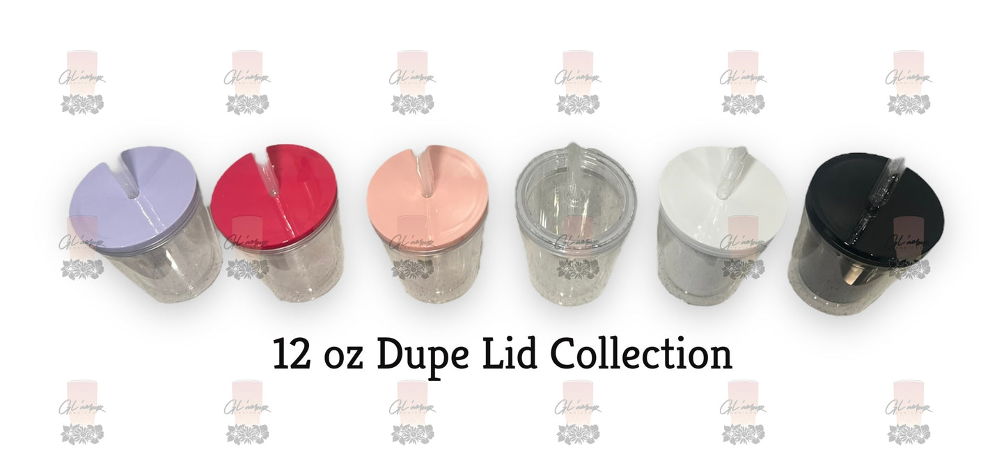 12 oz Dupe Double Wall Tumblers