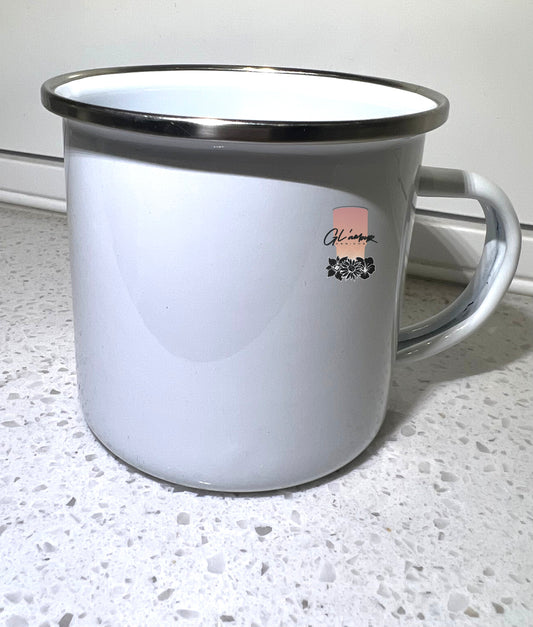 12 oz Enamel Sublimation Mug