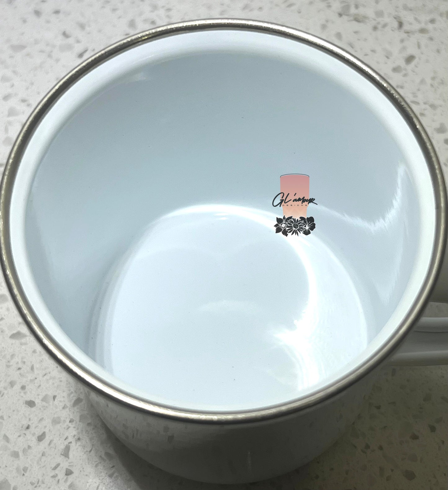 12 oz Enamel Sublimation Mug