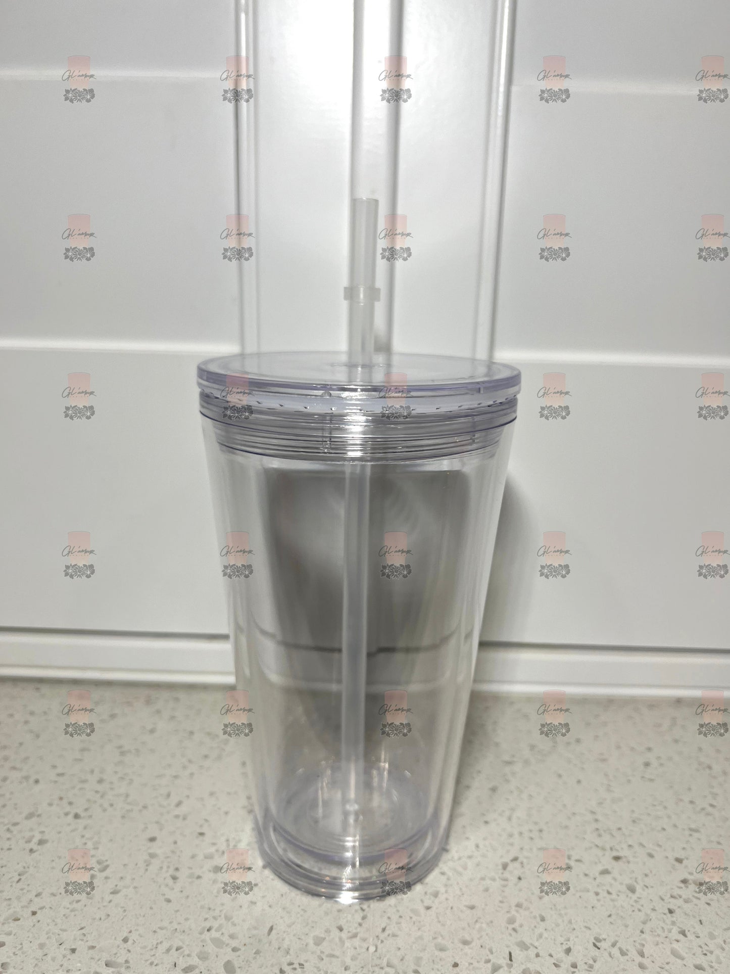 Pre-Drilled 16 oz Dupe Double Wall Tumblers