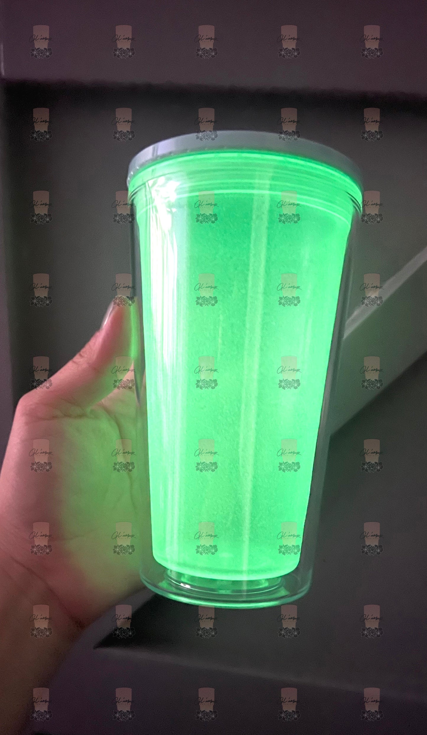 16 oz Glow In The Dark Dupe Double Wall Tumbler