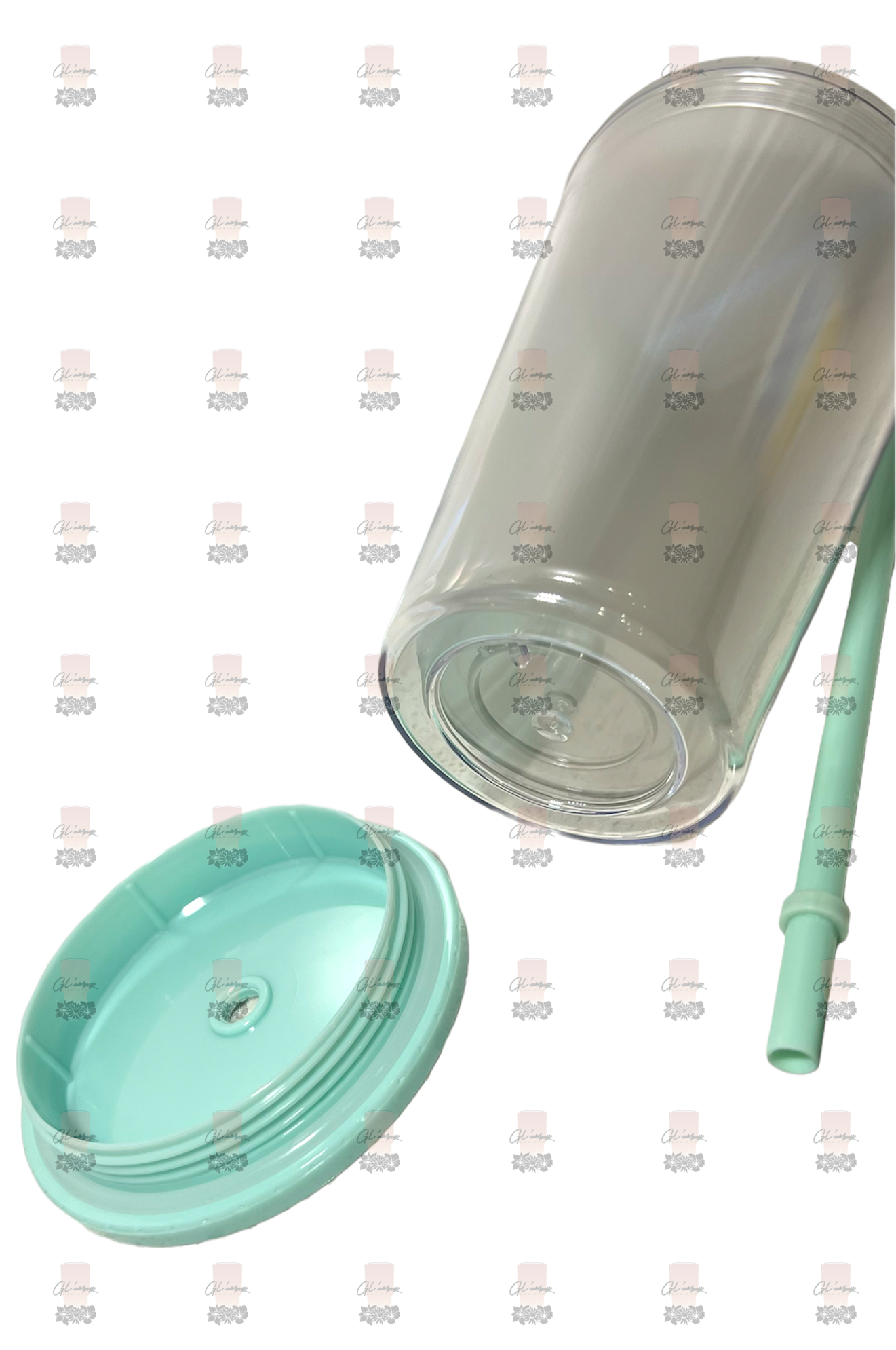 16 oz Glow In The Dark Dupe Double Wall Tumbler