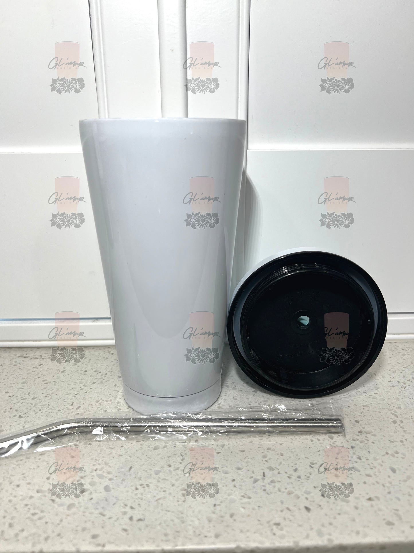 17 oz Sublimation Tumbler with Screw On Lid