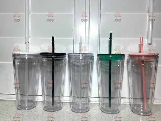 20 oz Dupe Double Wall Tumblers