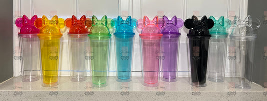 22 oz Mouse Acrylic Tumblers- please read descriptions