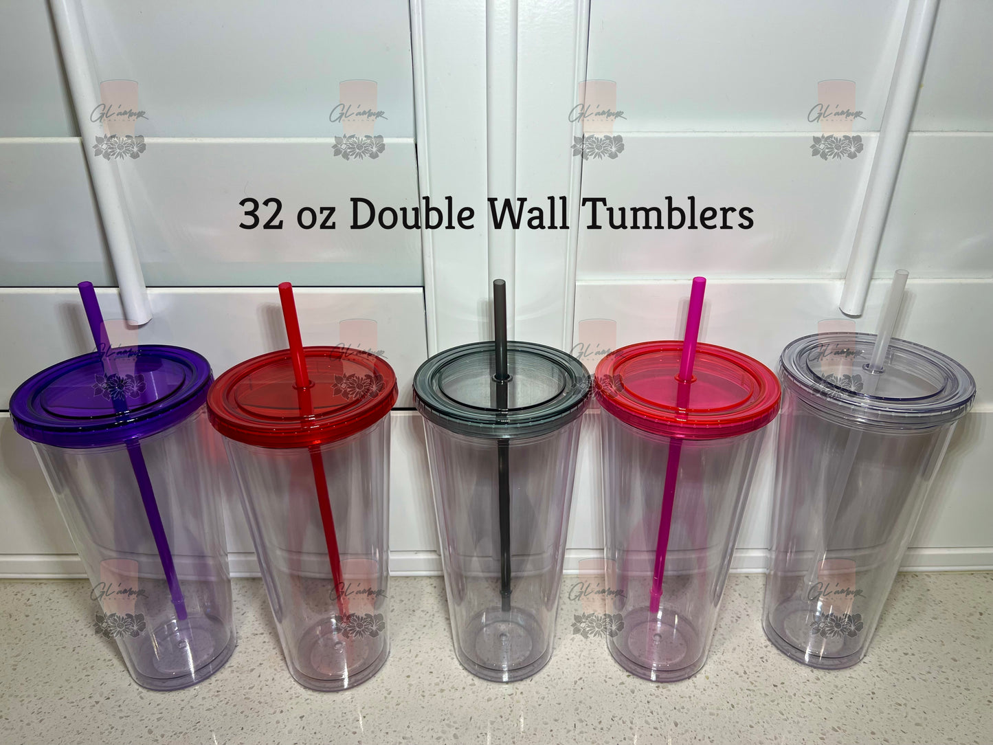 32 oz Double Wall Tumblers