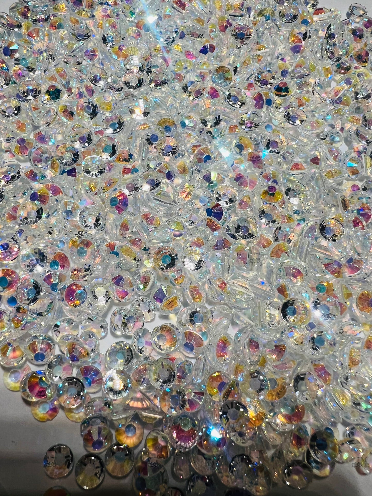 AB Transparent Clear Rhinestones - 1000 pcs – Gl'amourXx Designs