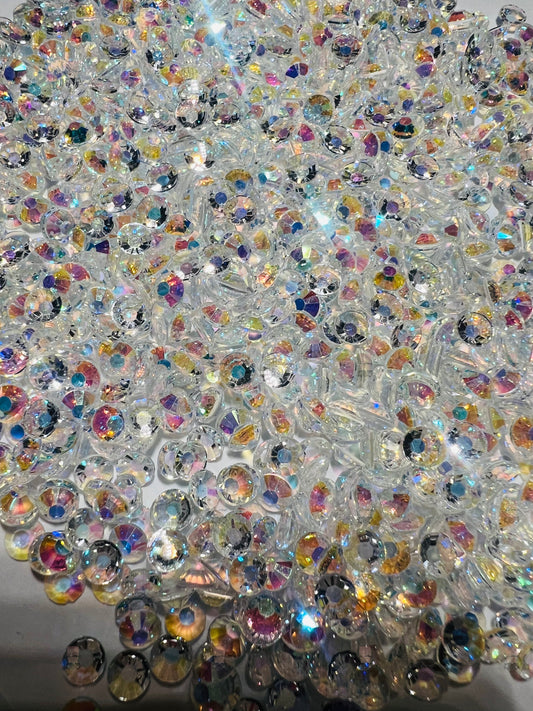 AB Transparent Clear Rhinestones - 1000 pcs