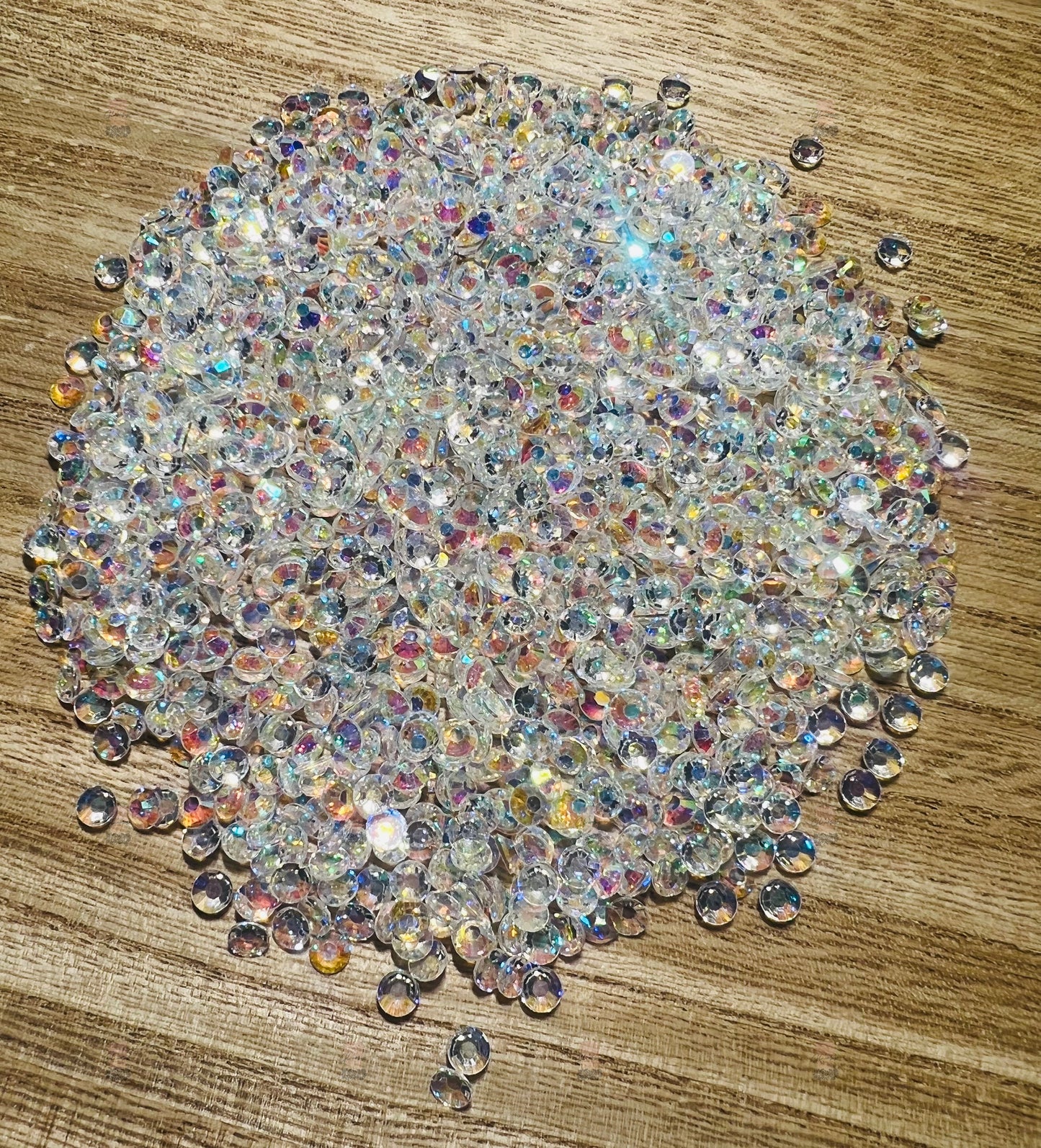 AB Transparent Clear Rhinestones - 1000 pcs