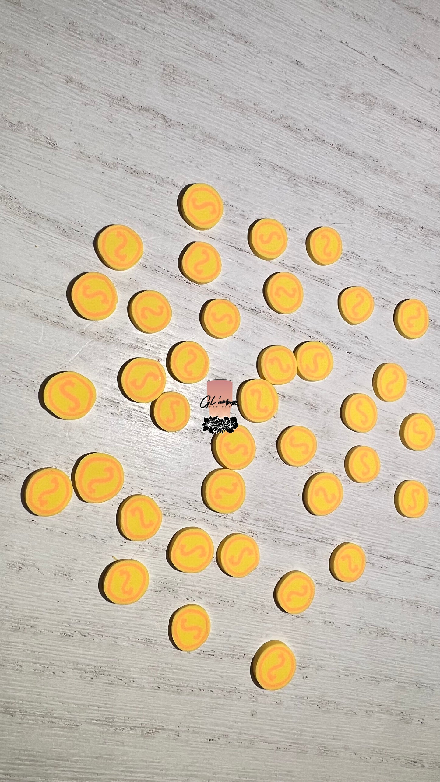 Cha-Ching Polymer Slices- 10mm Large