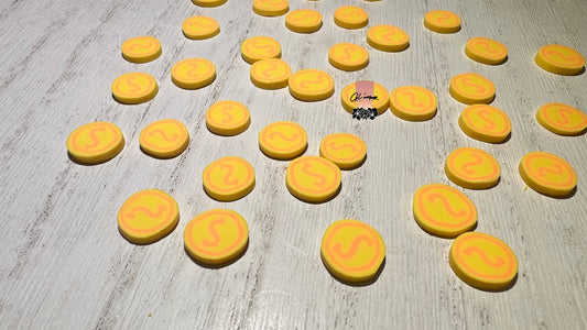 Cha-Ching Polymer Slices- 10mm Large