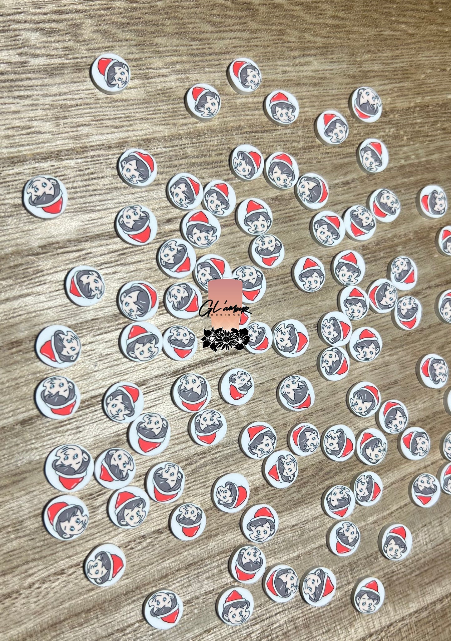 Elf's Face Polymer Slices -10mm Large
