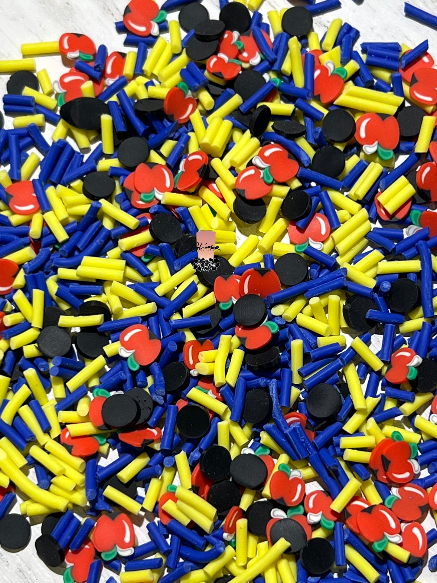 5mm A+ School Mix Polymer Slices -small
