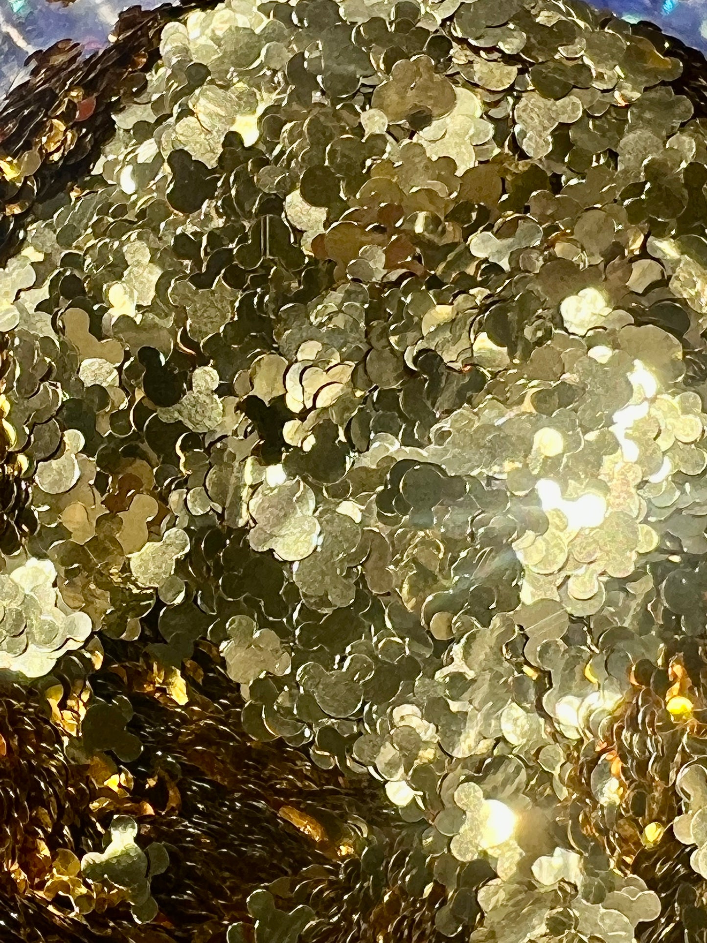 Shiny Gold Mouse Glitter
