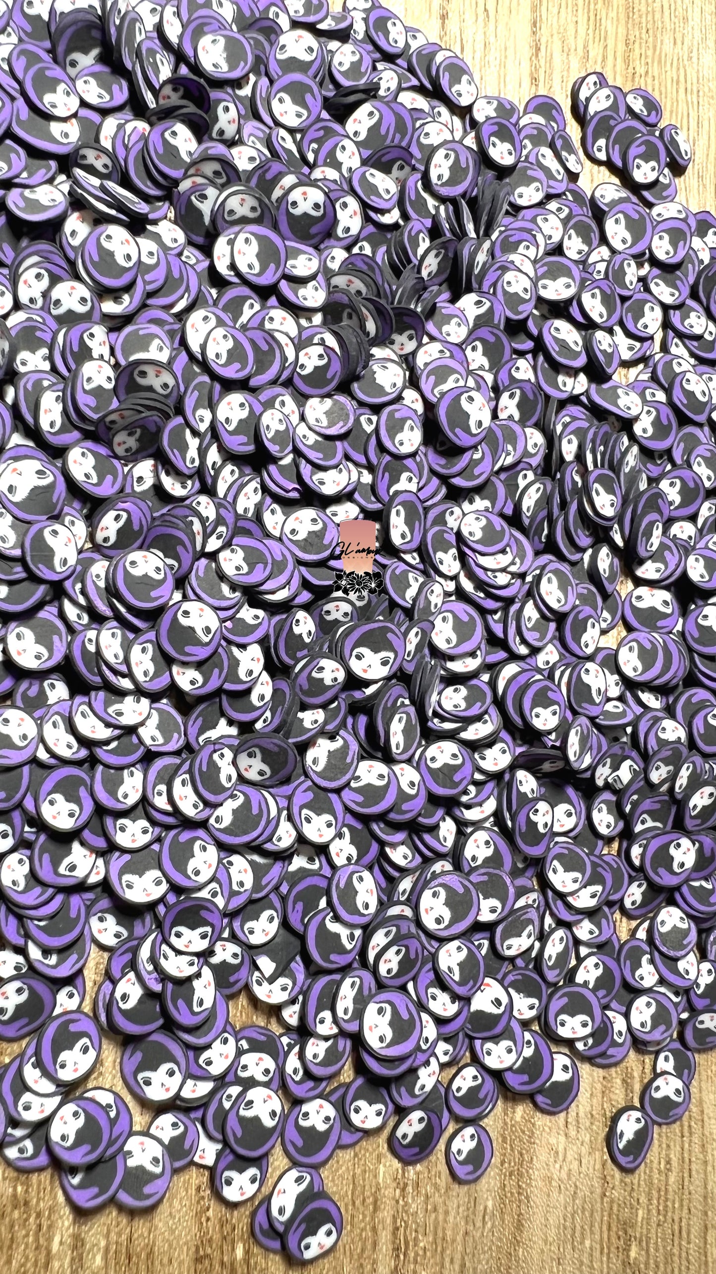 Mary's Face Polymer Slices - 5mm Small